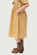 Short Sleeve Linen Dress