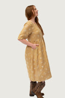 Short Sleeve Linen Dress