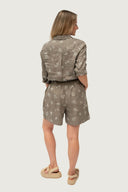Linen Shorts - Embroidered - Lady Jane