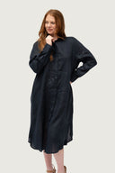 Everyday Linen Dress - Eclipse Navy