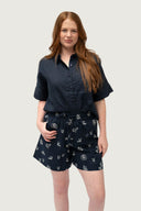 Linen Shorts - Embroidered - Lady Jane