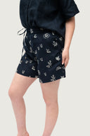 Linen Shorts - Embroidered - Lady Jane