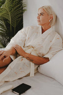 The Organic Linen Robe