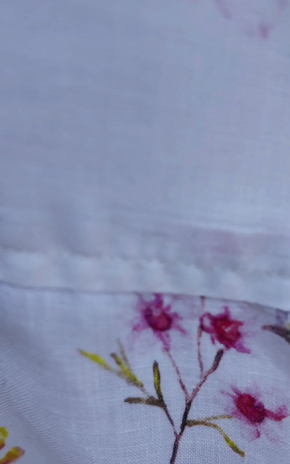 Outback Flora Long Sleeve Organic Linen Shirt