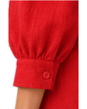 Everyday Linen Dress - Red Limited Edition [Pre-Order]