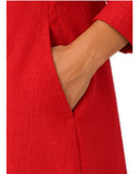 Everyday Linen Dress - Red Limited Edition [Pre-Order]