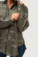 Rural Outback Linen Shirt