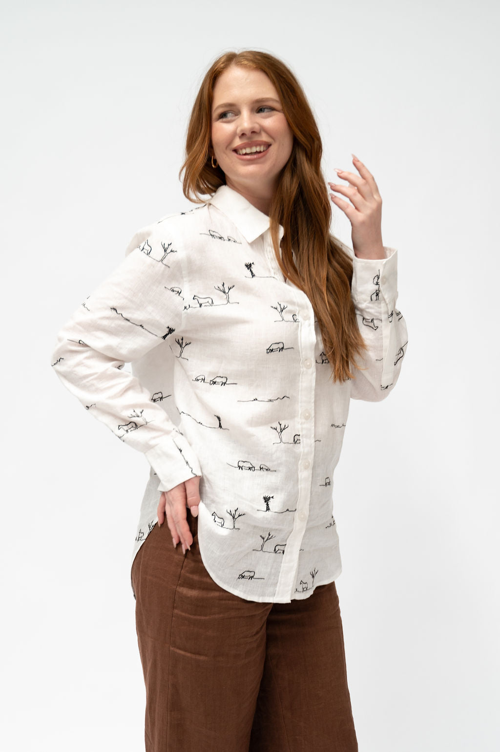 Womens Linen Shirts