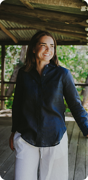 Sarah · Founder, at home on the Capricorn Coast