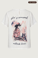 She's Arrived - The Linen Tee
