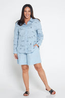 Sky Blue Rural Outback Linen Shirt - Outback Linen Co