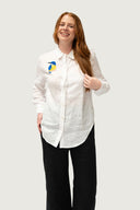 Feather and Flight Linen Shirt