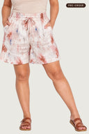 She's Arrived - The Wild Rose Linen Shorts